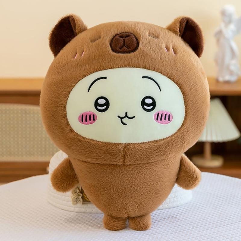 

25 см плюшевые игрушки Chiikawa милые плюшевые игрушки Hachiware Kawaii Usagi мягкие игрушки для кукол, игрушек, декор для комнаты, подушка для изголовья кровати для подарка на день рождения
