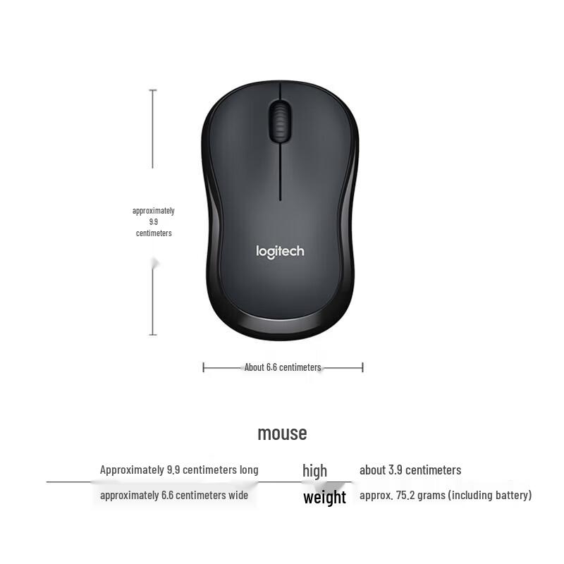 Logitech M240 Wireless Silent Bluetooth Mouse with BOLT Receiver