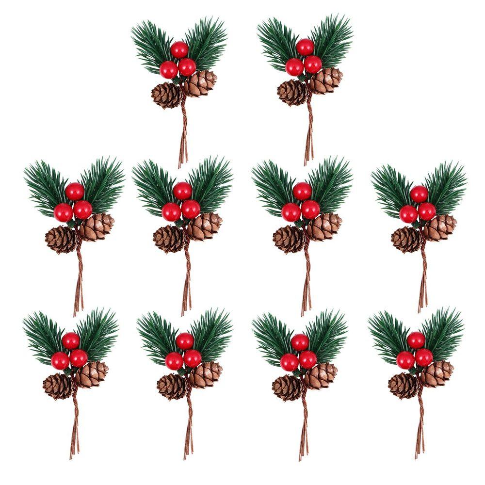 Leaves Party Decoration Artificial Flowers Fall Home Decor Artificial Berry Christmas Decorations