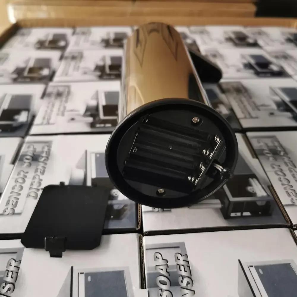 Automatic Soap Dispenser Pump Infrared Sensing Stainless Steel Liquid Soap Holder Shampoo Dispenser Bathroom Liquid Foam Pump