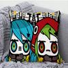 Anime GUMI And Hatsune Miku Matryoshka Pillow Case Square Pillow Bedroom Sofa Leisure Comfort Cushion Car Home Decoration