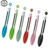 Silikon BBQ Grillen Tong Küche Kochen Salat Brot Servieren Tong Antihaft Grill Clip Clamp Edelstahl Werkzeuge Gadgets
