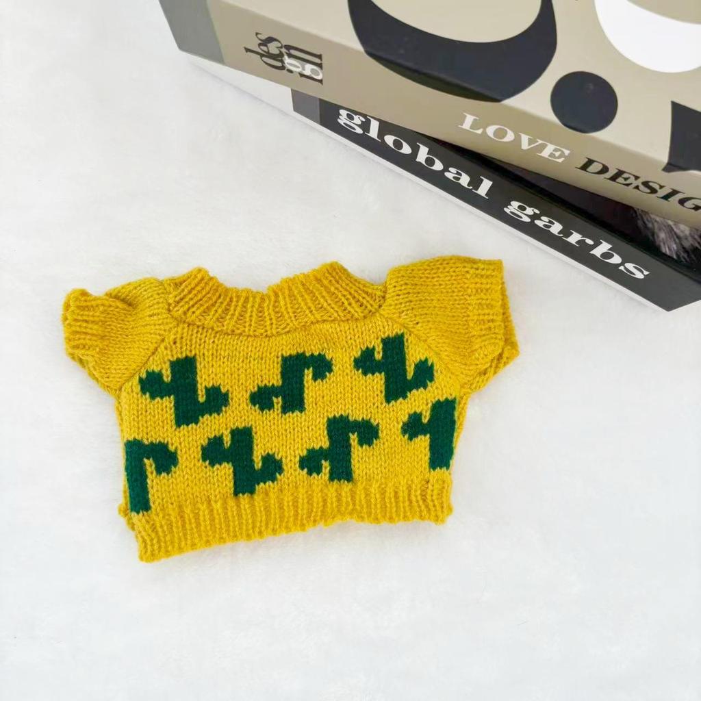 Little Bear Cotton Hoodie Sweater for 30cm Plush Doll Toy Accessories