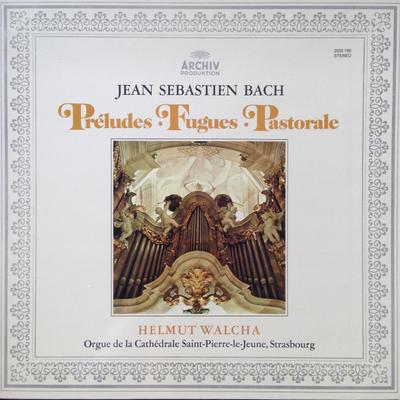 LP Record JOHANN SEBASTIAN BACH, HELMUT WALCH - Praeludien - Fugues - Pastorale 2533160 Archiv Produkti 1974 Germany Classical Used