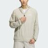 adidas Unisex WIND.RDY Hooded Windbreaker Beige Asia Sizing IS0270