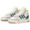 Adidas Originals Post Up Comfortable Mid-Top Skate Shoes Unisex Skate Shoes White Green Yellow GV9318