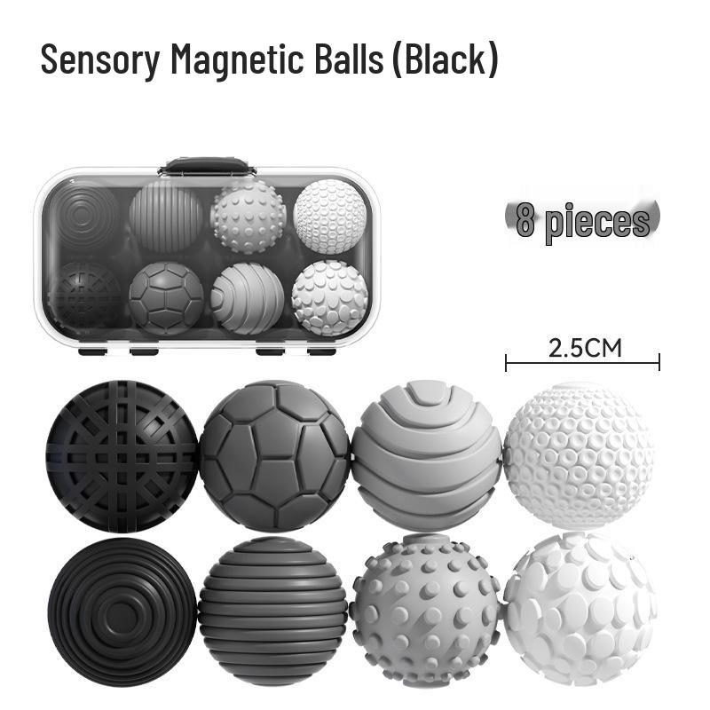 Colorful Sensory Magnetic Balls Puzzle Toy for Stress Relief No specific size