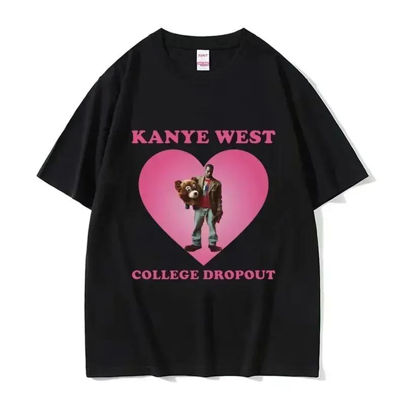 2026 Funny Kanye West Meme TShirt Mens Fashion Vintage Hip Hop Rap Style Tshirt Men Women Short Sleeve Streetwear Top Tees