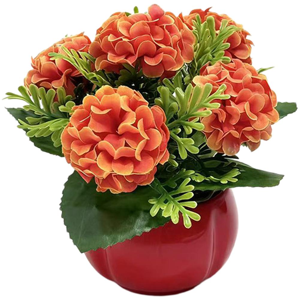 

Artificial Daisy Silk Flower Potted Plant for Home Decor Wedding Photography Props and Indoor Tabletop Display