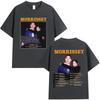 Britain Band Morrissey Tour 2026 Graphic T Shirts Men Women Harajuku Vintage pure Cotton Short Sleeve Tshirt Punk Streetwear