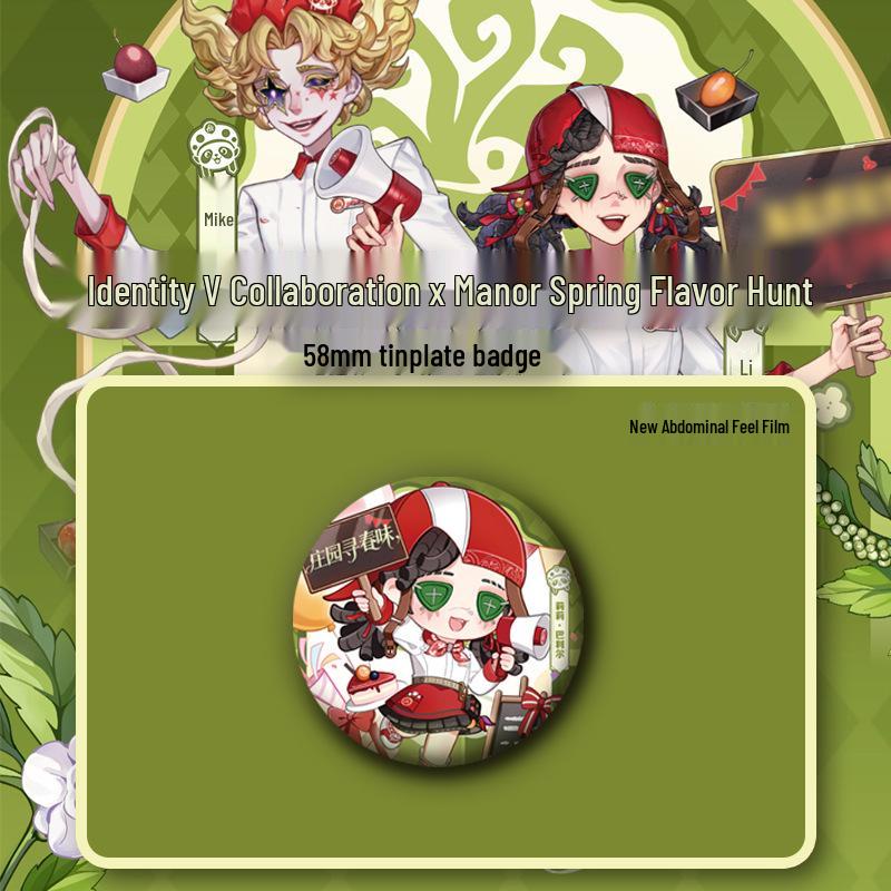 Identity V Spring Collaboration Badge Pin & Acrylic Standee Set
