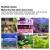 Usb Aquarium Led Lamp Fish Tank Light Decor Aquatic Plant Multiple Modes Dimmable Lightness Full Spectrum Mini Clip Light