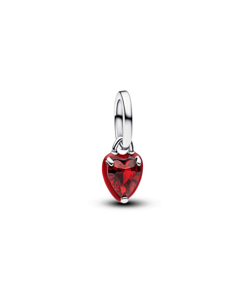 Pandora Me Rotes Chakra Herz Mini Dangle Charm _793042C05