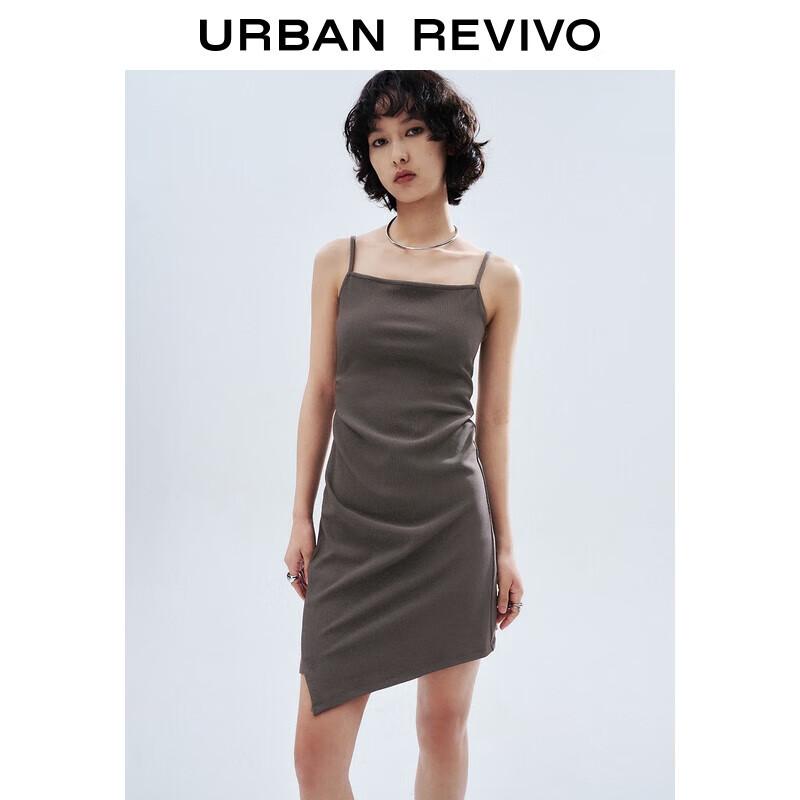 UR Women s 2025 Asymmetric Pleated Camisole Dress XS