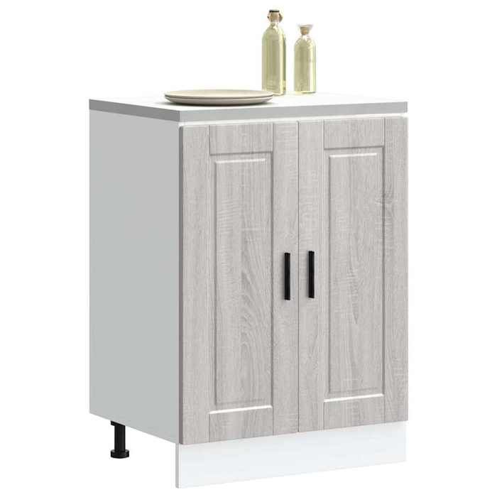 VidaXL Armoire de cuisine Porto sonoma gris bois d'ingénierie 853923