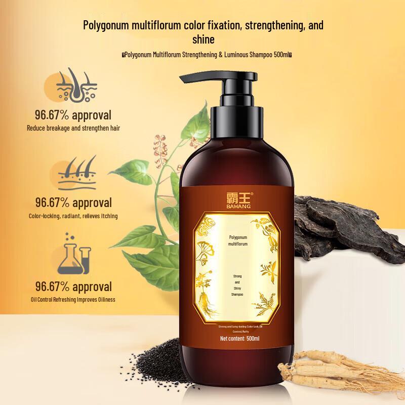 

Bawang Shouwu Hair Strengthening & Oil Control Shampoo