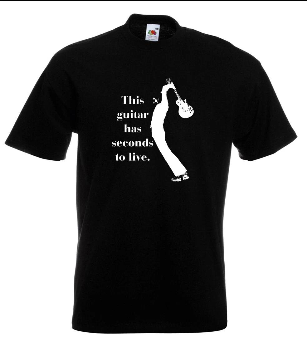

The Who This Guitar Has Seconds To Live T Shirt 12 Colours S - 5XL M