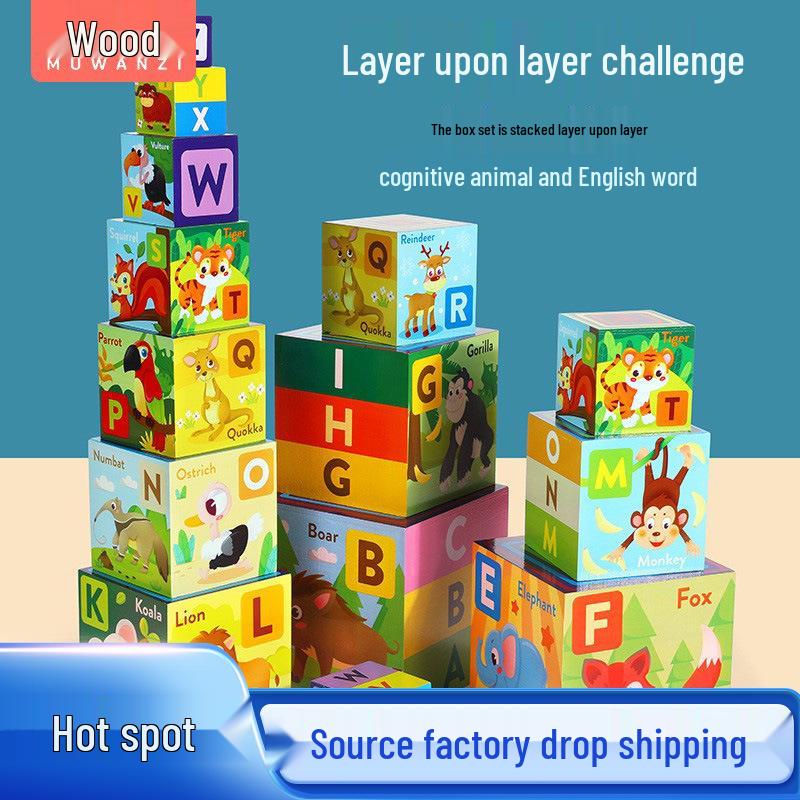 

Wooden Alphabet Puzzle: Multifuntional Learning & Cognitive Set