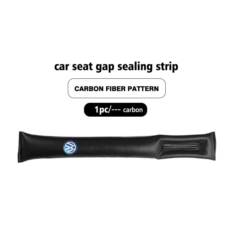 For Volkswagen VW Car Seat Gap Storage Organizer Leather Anti Slip Sealing Strip Filler Polo Jetta Sagitar Magotan Passat B5 B6