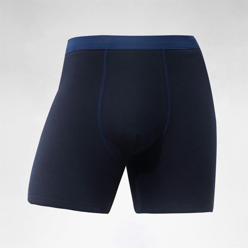 Men's Thermal Plus Velvet Long Boxer Shorts for Autumn/Winter