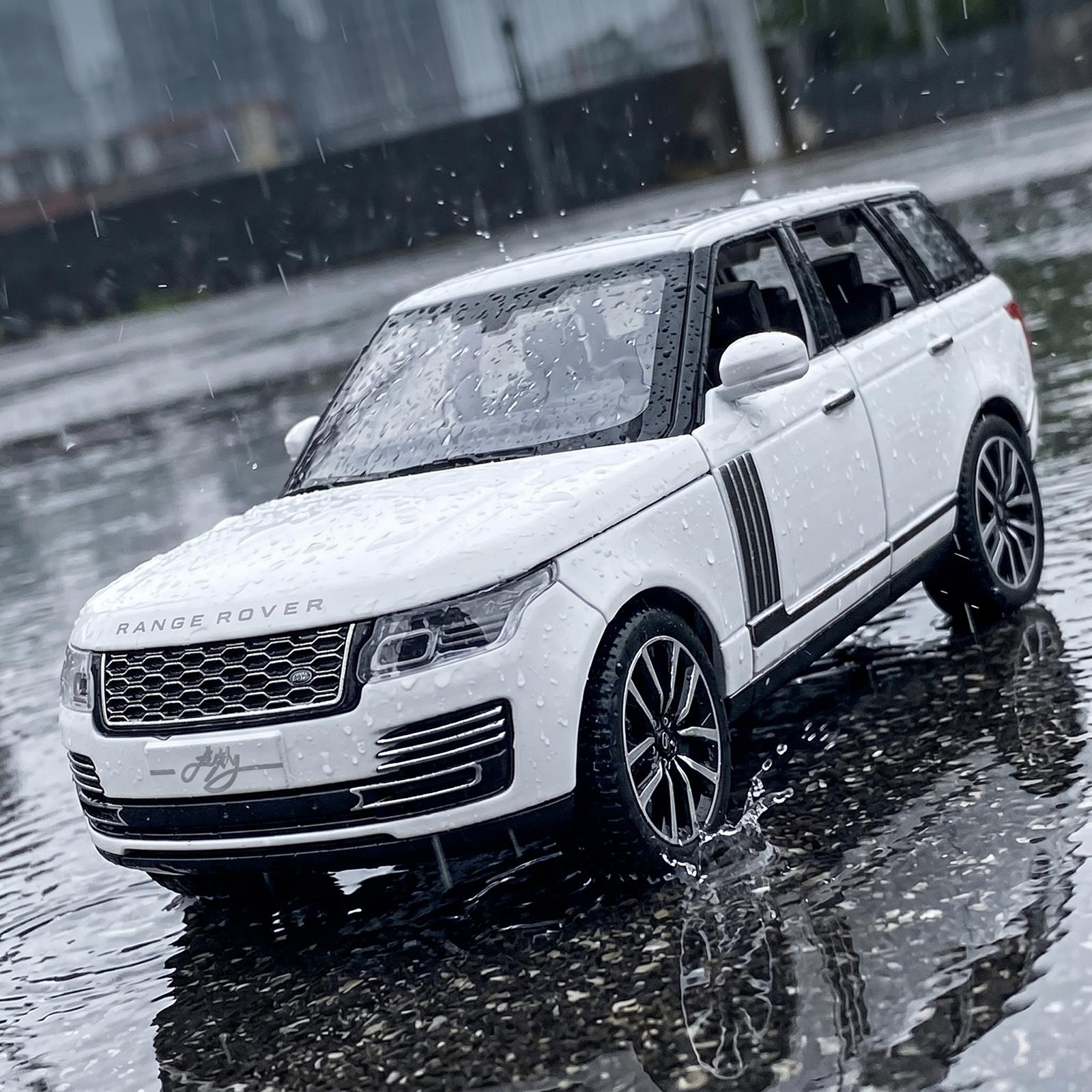 Linyi Toy Car 1:32 Land Rover Range Rover L405 50Th Anniversary Edition Off Road Suv Alloy Metal Diecast Model Car Decoration Ornaments