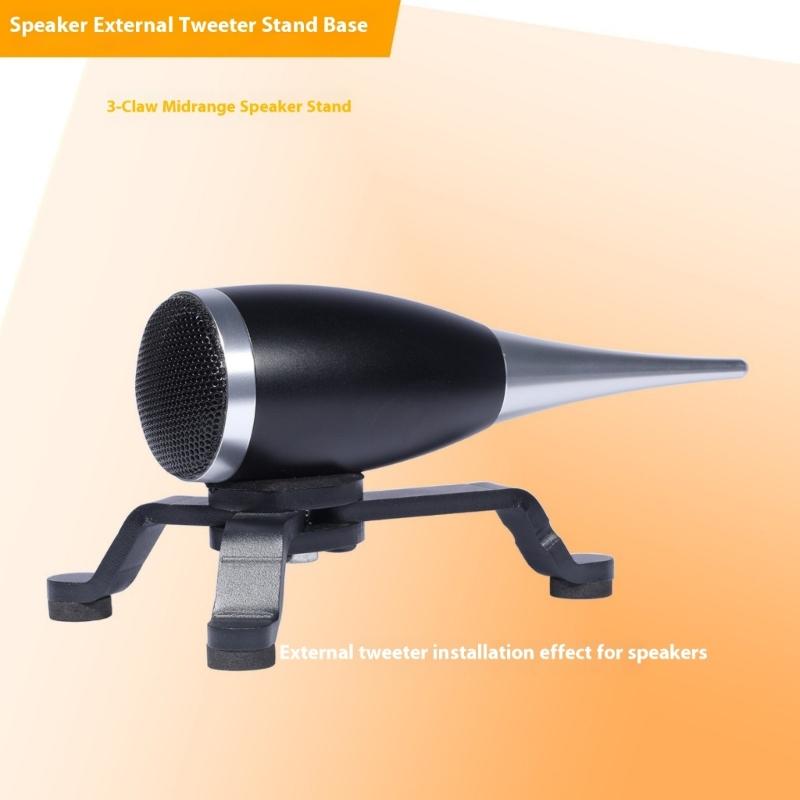 Adjustable Tripods Speaker Stand For Bookshelfs Speakers And Tweeters With AntiVibration Base