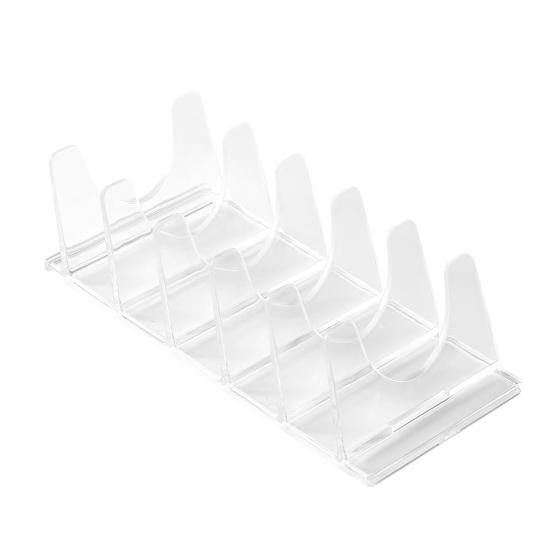 

Yousheng Acrylic Makeup Eyeshadow Palette Organizer Transparent Bathroom Countertop Vanity Cabinets Cosmetics Holder Multi-functional Storage Rack