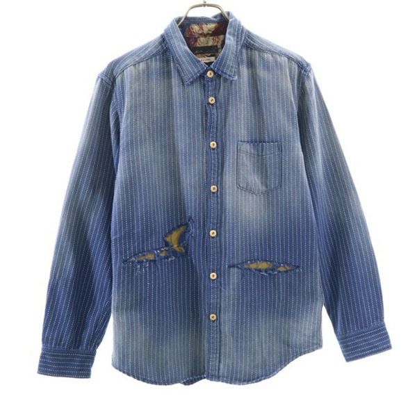 Nagelneues Kula BY ETERNAL Langarm Crash Remake Hemd Herren Gebraucht