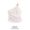 2025 Spring Women's Fashion Slim-fit One-shoulder Top - European & American Style