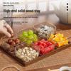 Retro Chinese Style Glass Dried Fruit & Nut Tray