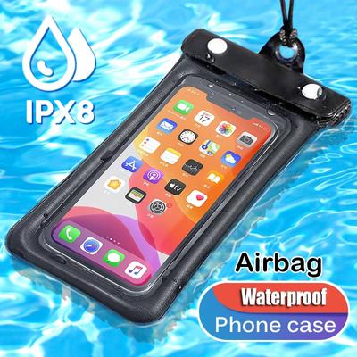 Floating Airbag IPX8 Waterproof Phone Cases Case Swim Bag Cover