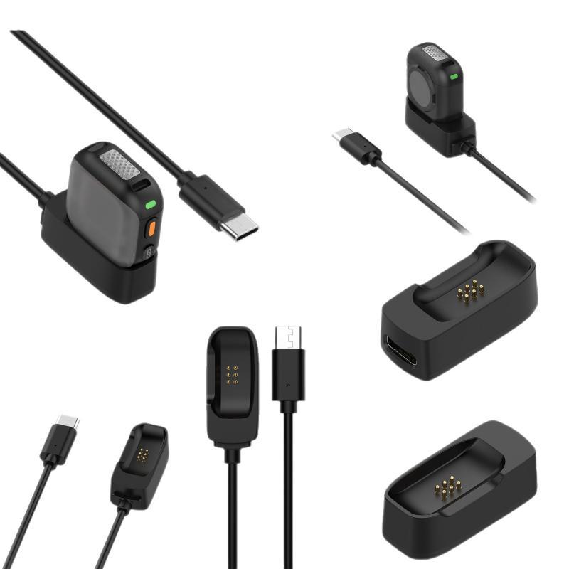 Magnetic Charging Base for Mic Mini 2 Mic 3 Transmitter Plug and Play Fast Charging Accessory for Podcasters Live Streamers