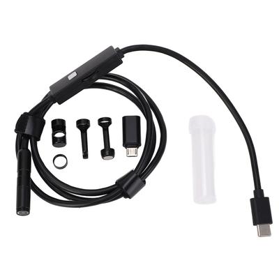 Endoskopkamera, 2 MP, 1920P, HD, Endoskop-Werkzeug mit 8 einstellbaren LED-Leuchten, 7,9 mm, IP67, wasserdicht