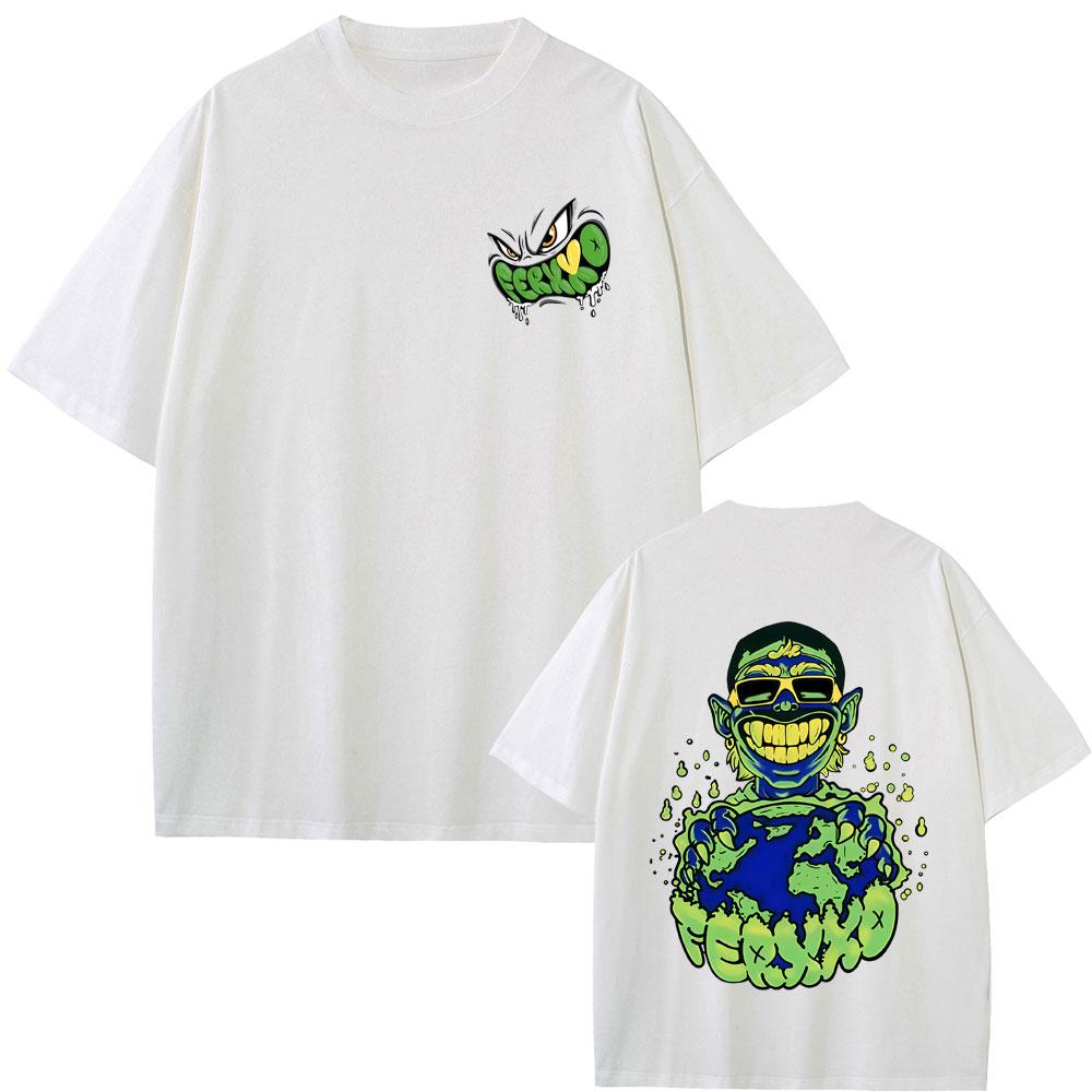 Feid Ferxxo Album SIXDO 2026 T Shirt Unisex Women Fashion Pop Music Tshirt Summer Casual Cotton Oversized Short Sleeve Streetwear