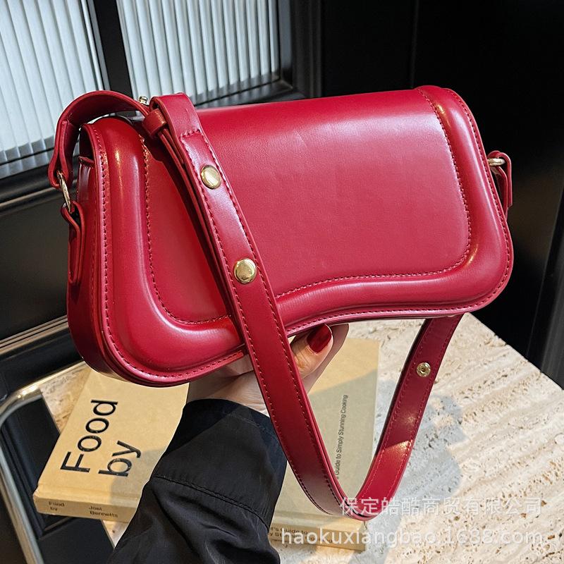 Niche Underarm Bag Women's Autumn and Winter 2025 New Trendy Fashion Small Square Bag High-end Texture Foreign Style Versatile Messenger Bag