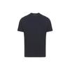 T-Shirts Men's Black Crew Neck Moderate UJM564-710-F0002-S-092
