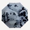 1pc Dalmatian Automatic Open/Close Umbrella 8-Rib Strong Frame, Portable Travel Umbrella for Women & Men, Birthday Gift Parties 023