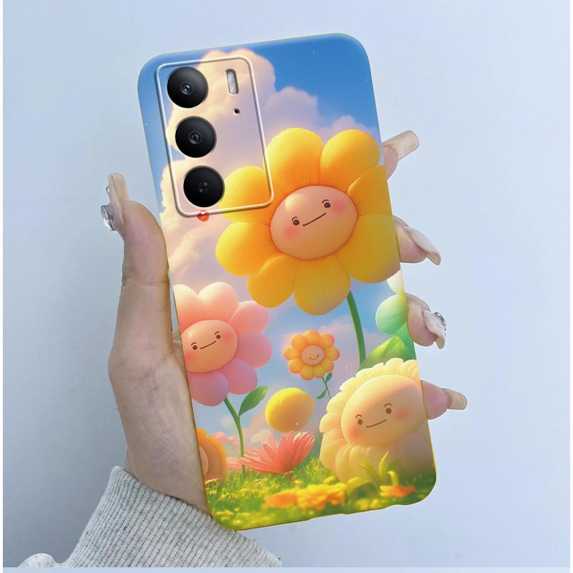 For Realme C75 Case Cute Cartoon Panda Soft Silicone Cases For Realme C 75 C75 C75x RealmeC75 4G Cover Bumper 6.72" ShockProof