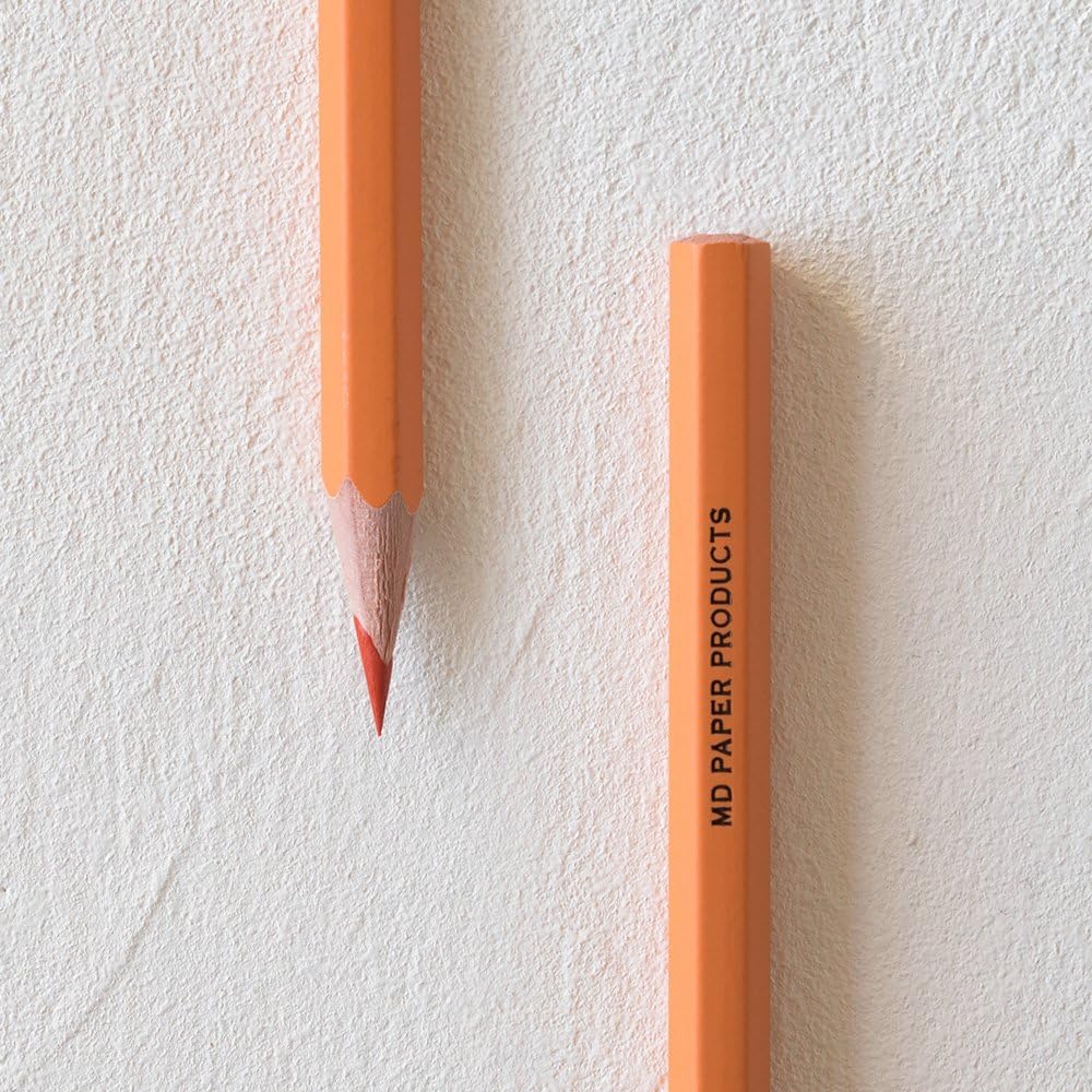 DESIGNPHIL MIDORI MD Colored Pencils Set of 6 - Premium Drawing Pencils