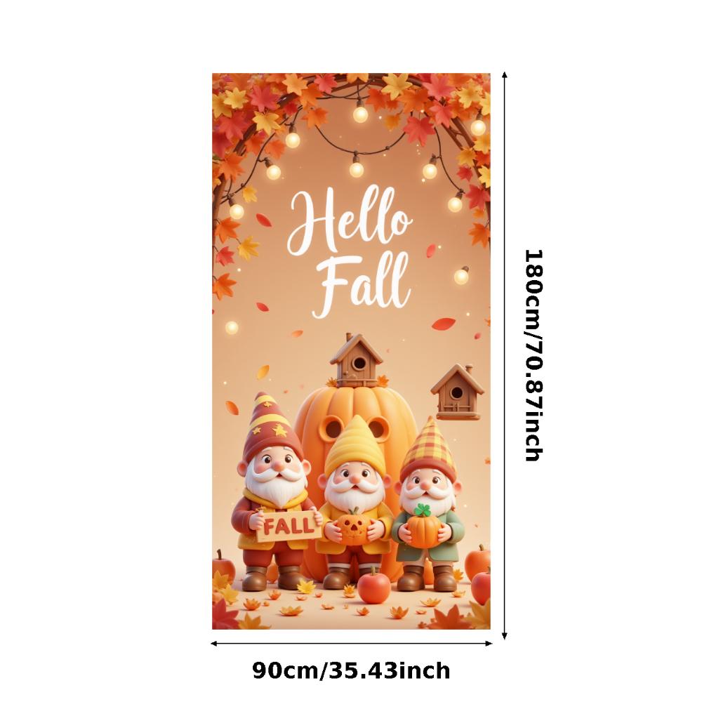 Saisonale Dekoration Stoffmaterial Herbstfest Ernteschild Verspieltes Design Herbstdekoration Für Herbstdeko Gartenausstellung