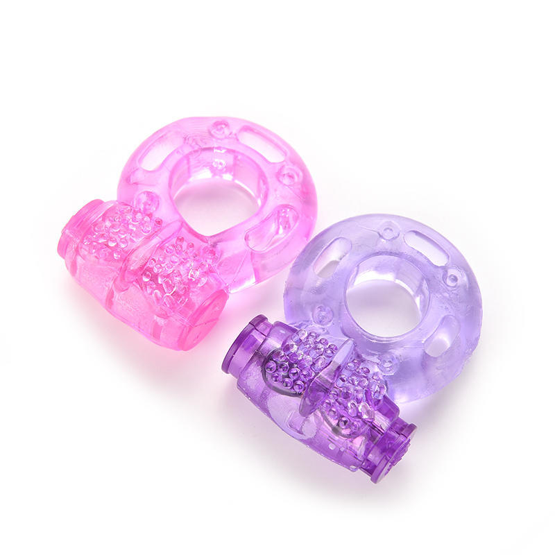 Vibrating Waterproof Vibrator Cock Ring With Clitoral Stimulator Clit And Penis