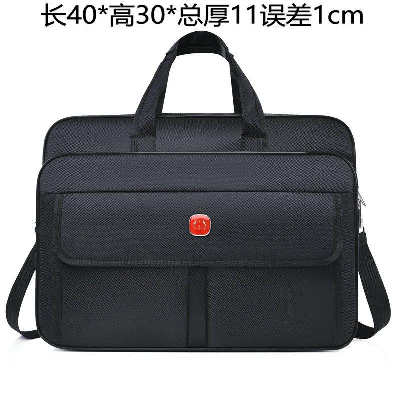 Men's oversized 20-inch shoulder messenger bag, new Oxford cloth waterproof and wear-resistant business handbag travel bag