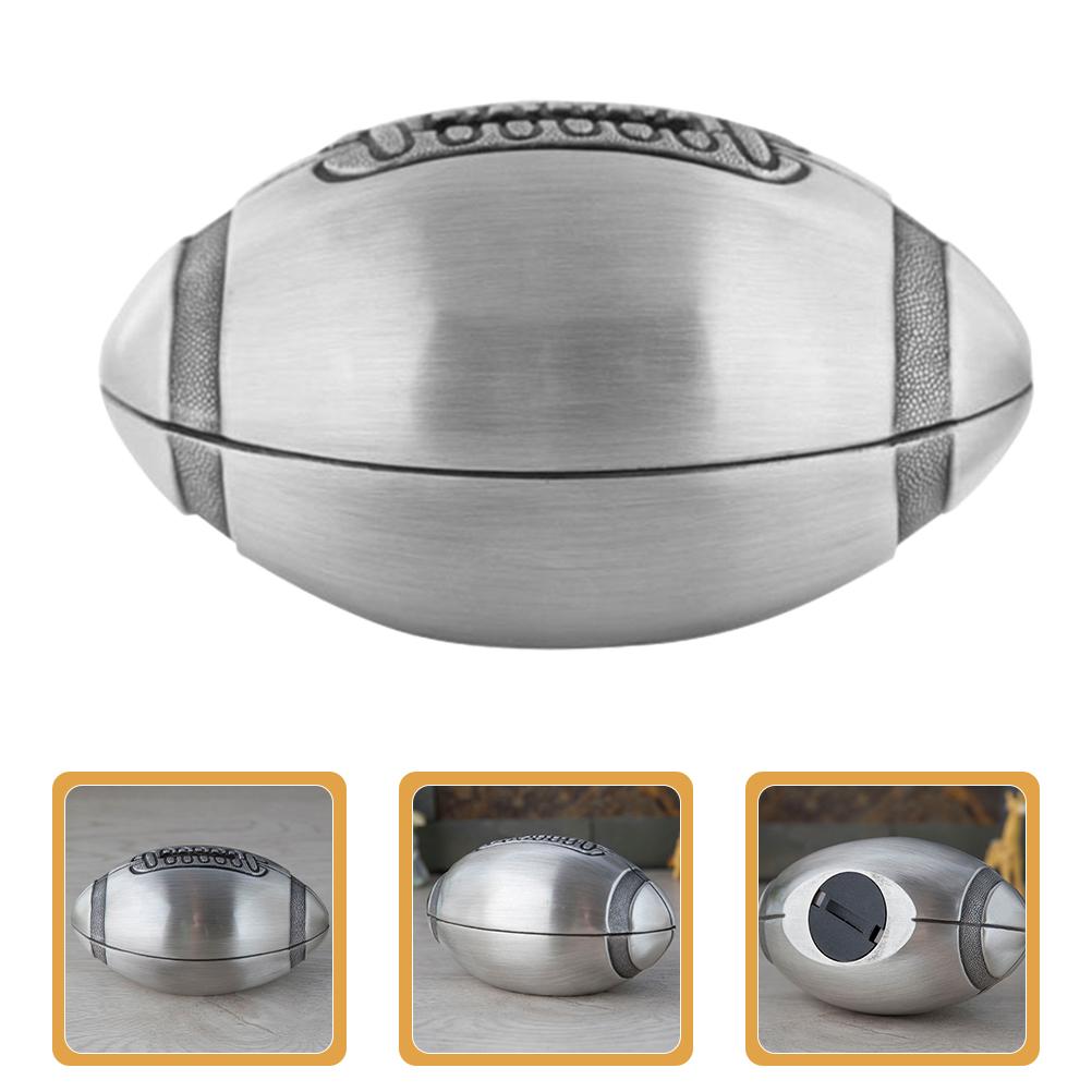 

Копилка декоративная в форме регби горшок для монет мальчики декоративная копилка декор копилка для взрослых мяч копилка