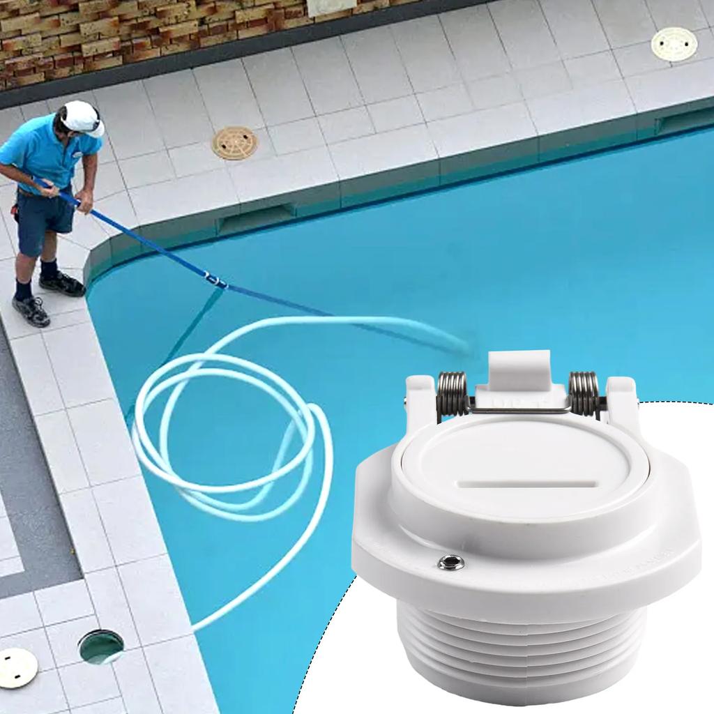 Raccordo a muro per tubo Flessibile Raccordo a muro per piscina Piscina Per Pulitori Piscina a Vuoto Pentair 1PZ GW9530 Sicurezza W400BWHP