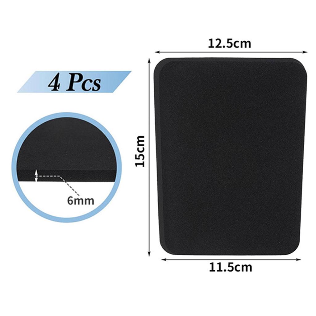 Cuttable Snowboard Shin Pads Black Foam Shin Guards for Ski Boot Liner Winter Skiing Protection