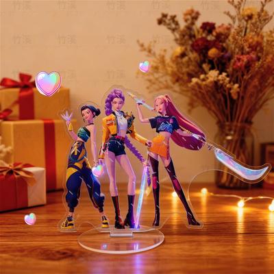 Anime KPop Hľadači démonov Figúrka, Akrylový stojan, Model Rumi Mira Zoey, Dekorácia na narodeninový stôl, Vianočný darček pre fanúšikov