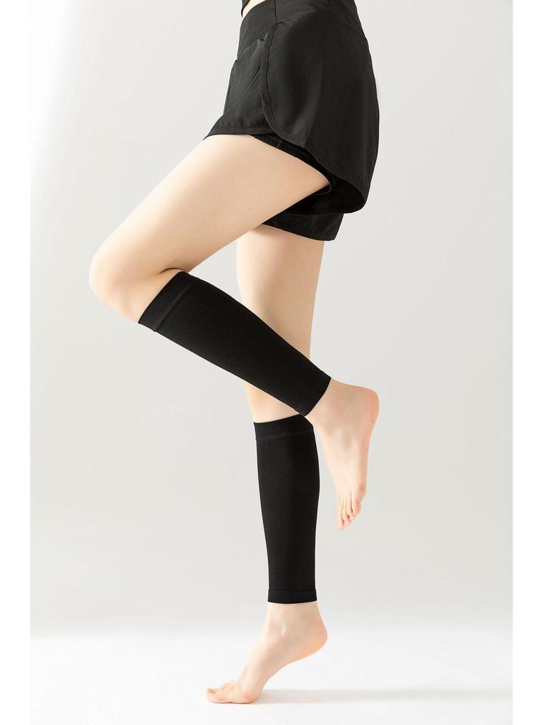 Manchons de mollet de compression unisexes - Pression transfrontalière, Soutien de deuxième niveau