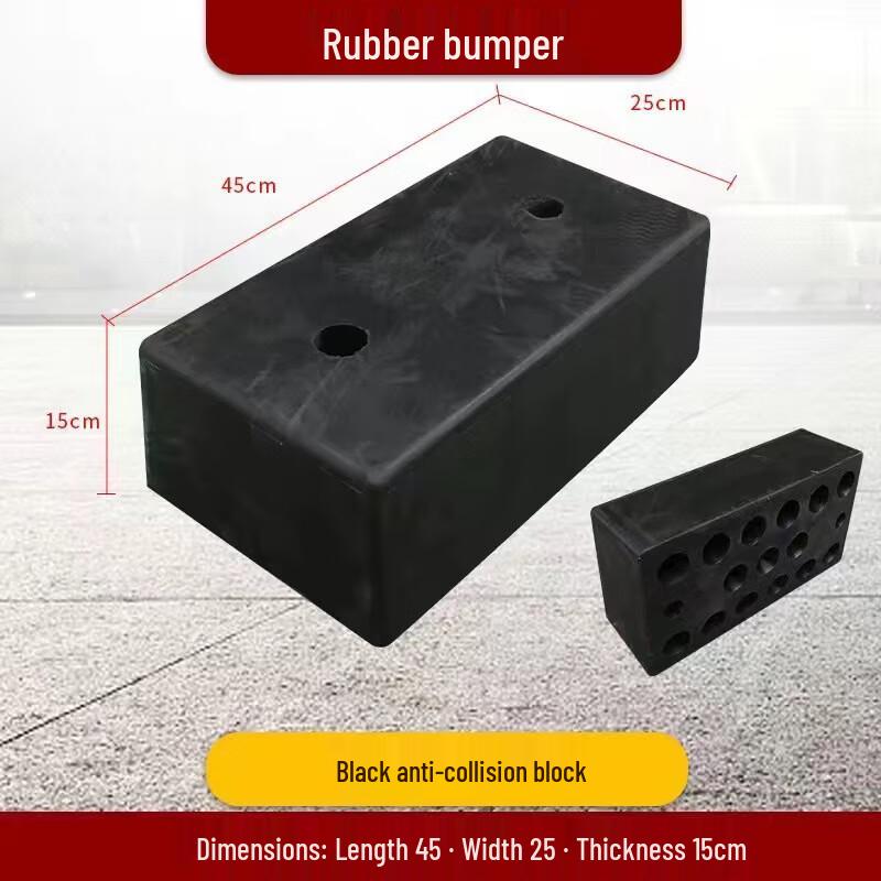 Heavy-Duty Rubber Loading Dock Bumper