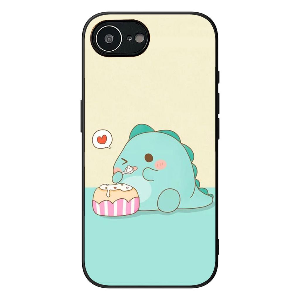 Anime Dinosaurs Cute Protective Cover for Apple iPhone 12 13 Mini XS 11 Pro Max 7 8 Plus XR SE 2022 SE3 + 8+ Phone Case