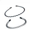 Men's and Women's Iron Hair Bands Headbands R Invisible Sports Back Hair Holes Wavy Hair Clips Magic Headwear